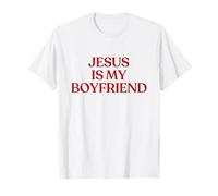 Jesus is My Boyfriend Shirt Y2K Aesthetic Trendy Christian T-Shirt