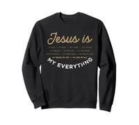 Jesus is My Everything Christianisme, Bible Jésus Chrétien Sweatshirt
