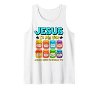 Jesus is My Jam and I'm Here to Spread It Christian Faith Débardeur