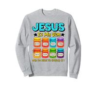 Jesus is My Jam and I'm Here to Spread It Christian Faith Sweatshirt
