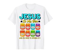 Jesus is My Jam and I'm Here to Spread It Christian Faith T-Shirt