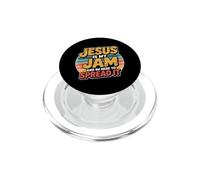 Jesus is My Jam and I'm Here to Spread It PopSockets PopGrip pour MagSafe