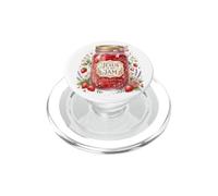 Jesus is My Jam Christian Faith Pot à Fraises PopSockets PopGrip pour MagSafe