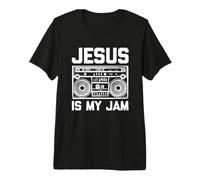 Jesus is My Jam - Dire drôle de Dieu chrétien catholique Jésus T-Shirt Haut de Gamme