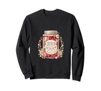 Jesus is My Jam Strawberry Faith Cadeau pour Amoureux chrétien Sweatshirt