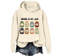 Jesus Is My Jam Sweatshirt Jesus Is My Jam And I'm Here To Spread It Shirt, Jaune crème-2, XXL