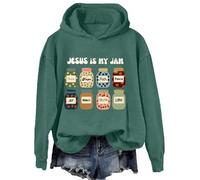 Jesus Is My Jam Sweatshirt Jesus Is My Jam And I'm Here To Spread It Shirt, Vert-2, 3XL