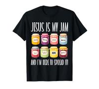 Jesus is My Jam Verse de la Bible chrétienne Dieu Foi chrétienne T-Shirt