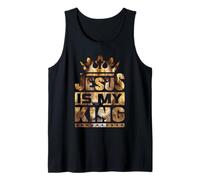 Jesus is My King - Bold Faith and Strength Design Débardeur