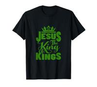Jesus is My King - Bold Faith and Strength Design T-Shirt