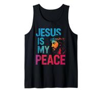 Jesus is My Peace Religieux Dire La Foi Chrétienne Débardeur