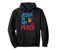 Jesus is My Peace Religieux Dire La Foi Chrétienne Sweat à Capuche