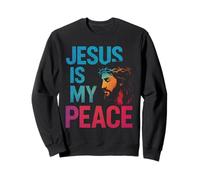Jesus is My Peace Religieux Dire La Foi Chrétienne Sweatshirt