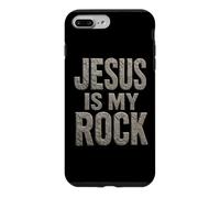 Jesus is My Rock - Christian Faith Gospel Inspiration Coque pour iPhone 7 Plus/8 Plus