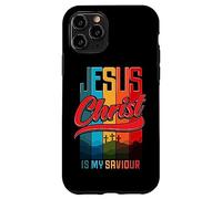 Jesus is My Savior King Christian Verse for Men Women Coque pour iPhone 11 Pro