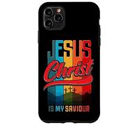 Jesus is My Savior King Christian Verse for Men Women Coque pour iPhone 11 Pro Max