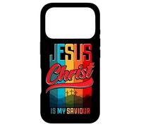 Jesus is My Savior King Christian Verse for Men Women Coque pour iPhone 17 Pro