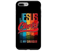 Jesus is My Savior King Christian Verse for Men Women Coque pour iPhone 7 Plus/8 Plus