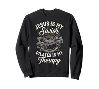 Jesus is My Savior Pilates is My Therapy Sweatshirt