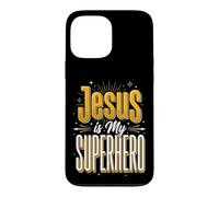 Jesus is My Superhero Coque pour iPhone 13 Pro Max