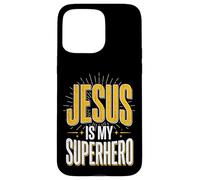 Jesus is My Superhero Coque pour iPhone 15 Pro Max