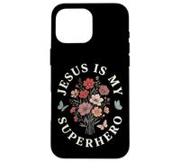 Jesus is My Superhero Coque pour iPhone 16 Pro Max