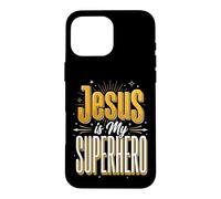 Jesus is My Superhero Coque pour iPhone 16 Pro Max