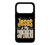 Jesus is My Superhero Coque pour iPhone 17 Pro Max