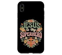 Jesus is My Superhero Coque pour iPhone XS Max