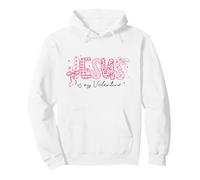 Jesus is My Valentine Nœud en Patchwork Motif cœur chrétien Sweat à Capuche