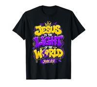 Jesus is The Light of The World John 8:12 VBS Illumination T-Shirt