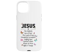 Jesus is The Messiah Mighty God Beautiful Savior Lamb of God Coque pour iPhone 15 Plus