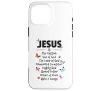 Jesus is The Messiah Mighty God Beautiful Savior Lamb of God Coque pour iPhone 16 Pro Max