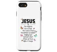 Jesus is The Messiah Mighty God Beautiful Savior Lamb of God Coque pour iPhone SE (2020) / 7/8
