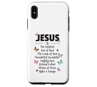 Jesus is The Messiah Mighty God Beautiful Savior Lamb of God Coque pour iPhone XS Max
