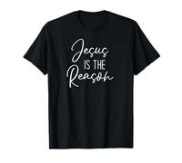Jesus is The RAASON Christian Christmas Season Star Meme T-Shirt