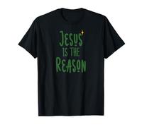 Jésus is The RASON - Mème étoile chrétienne de Noël T-Shirt