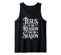 Jesus is The Reason chrétienne Christmas Time Design Débardeur