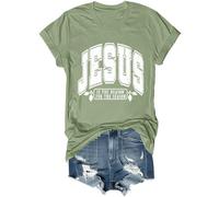 Jesus is The Reason for The Season Chemise rétro chrétienne de Noël Jésus est la raison Chemise unisexe, Vert, XXL