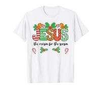 Jesus is The Reason for The Season Christmas Christian Theme T-Shirt