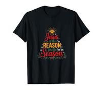 Jesus is The Reason for The Season Christmas Faith Holiday T-Shirt