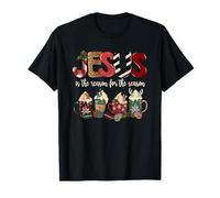 Jesus is The Reason for The Season for Christmas Christian T-Shirt