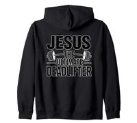 Jesus is The Ultimate Deadlifter Sweat à Capuche