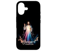 Jésus, J'Ai Confiance en toi, Devine la Foi chrétienne catholique Coque pour iPhone 17