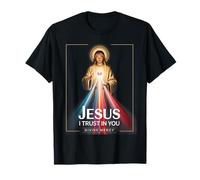 Jésus, j'ai confiance en toi, devine la foi chrétienne catholique T-Shirt