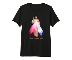 Jésus J'Ai Confiance en Toi T-Shirt Haut de Gamme