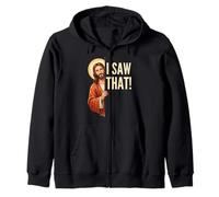 Jésus, J'Ai vu ce drôle de mème chrétien Sweat à Capuche