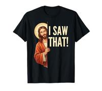 Jésus, J'Ai vu ce drôle de mème chrétien T-Shirt