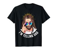 Jésus, je dis à papa I'm Telling Dad T-Shirt
