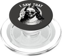 Jésus, Je l'ai vu, Citation drôle de mème de Jésus, Christian & Jesus PopSockets PopGrip pour MagSafe
